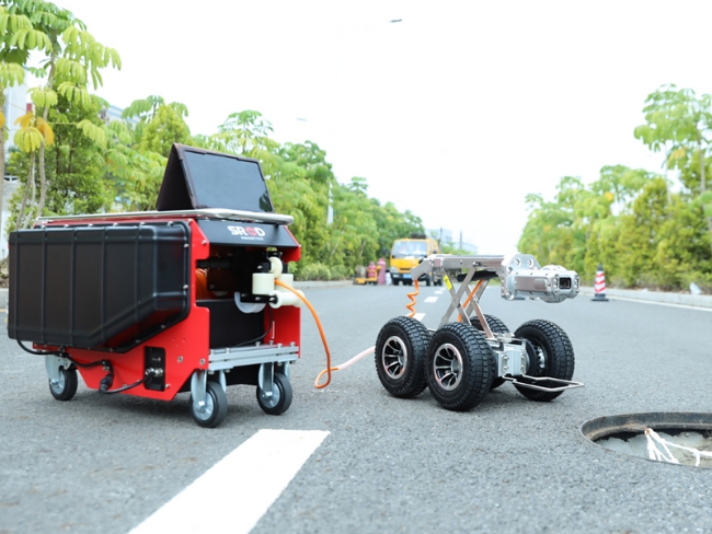 双鸭山管道检测机器人